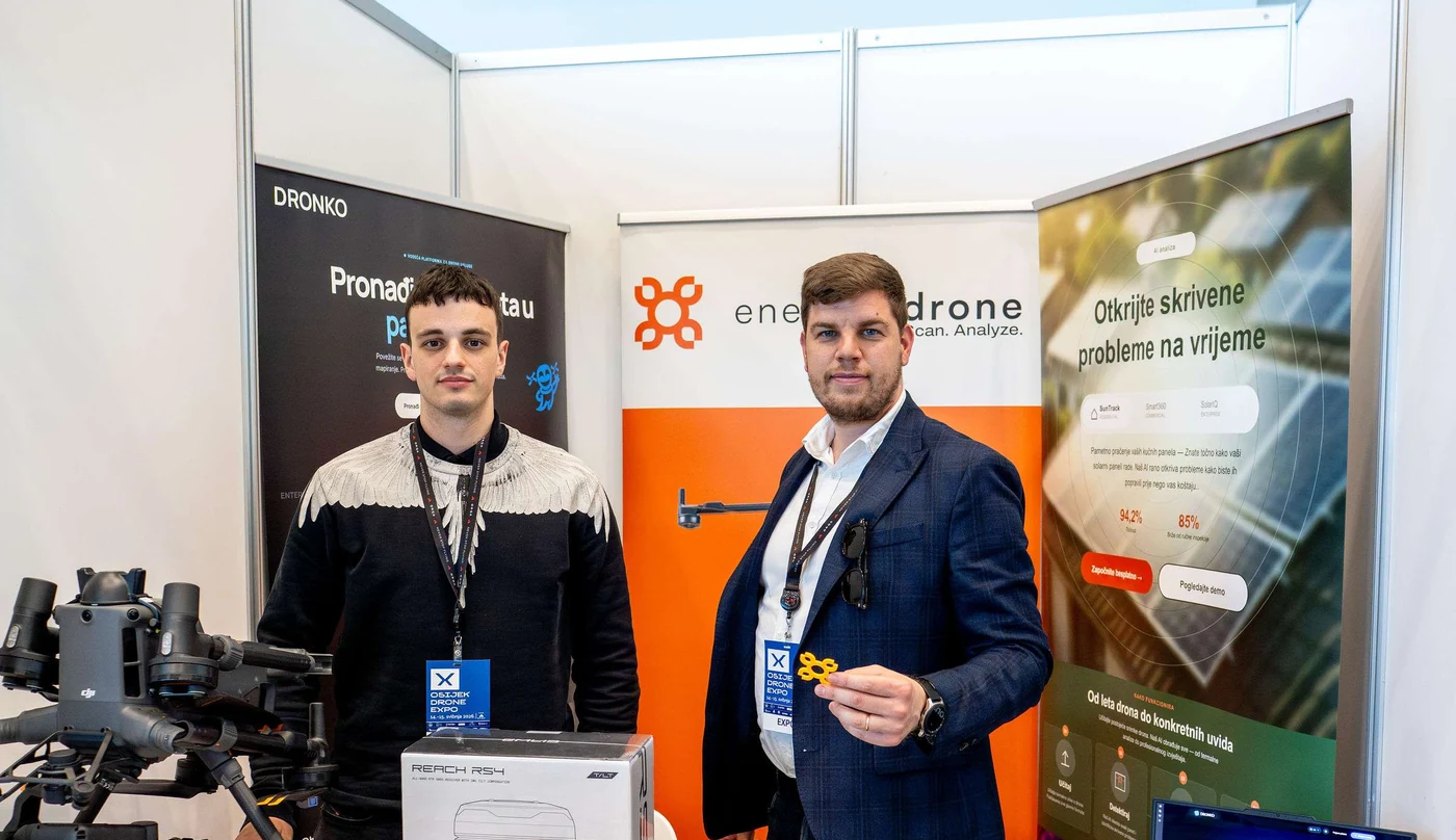 EnergizeDrone tim, dronovi i stručna prezentacija na sajmu Drone Expo